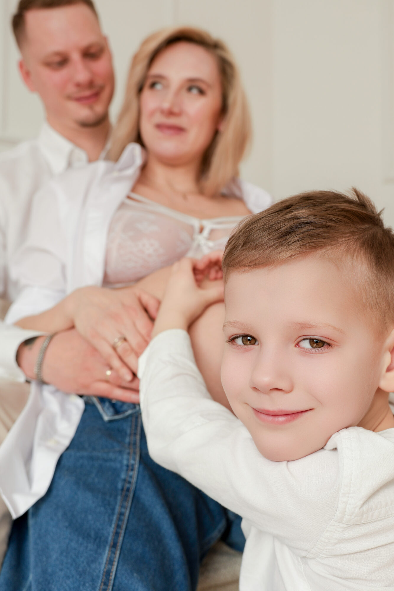 Rodzinna sesja w studio