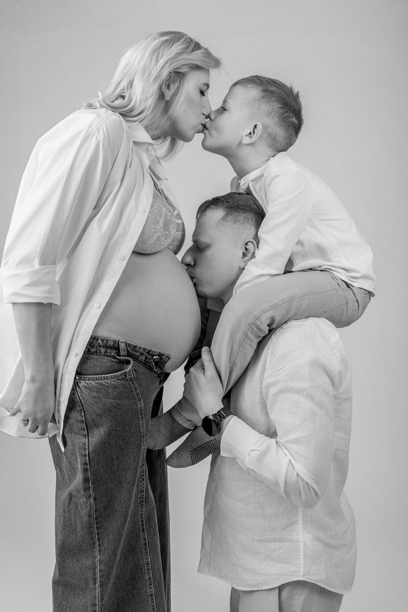 Rodzinna sesja w studio