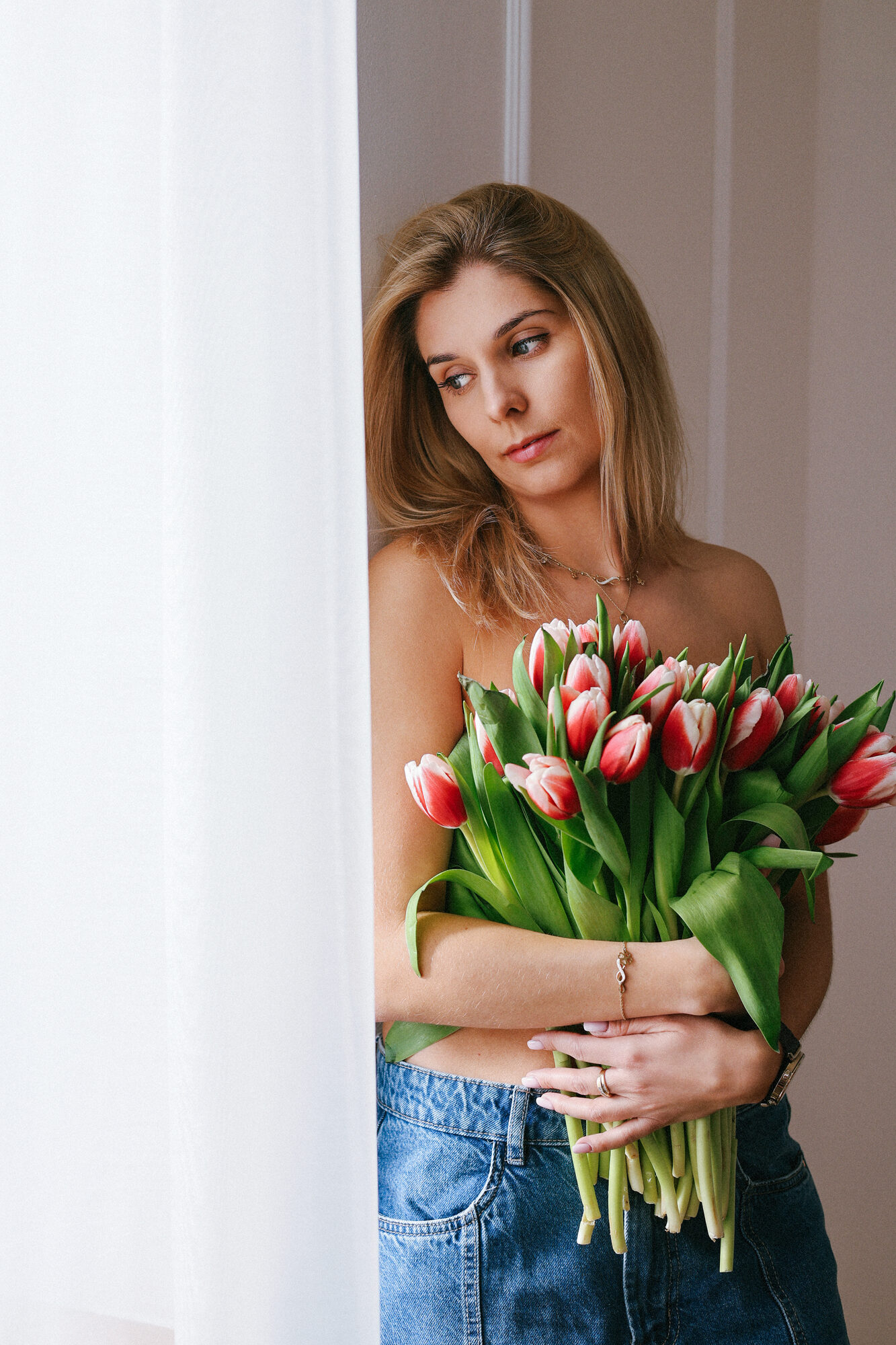 Sesja kobieca w studio